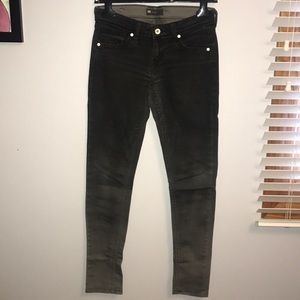 Black Ombré Skinny Jeans